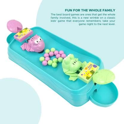 NHR 2 Players Classic Hungry Frogs Eating Beans Game Toy for Kids ...