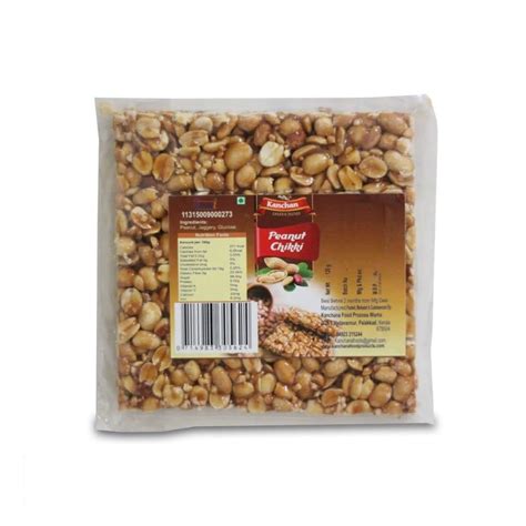 Kanchana Peanut Candy Chikki, 100g Pouch : Amazon.in: Grocery & Gourmet ...