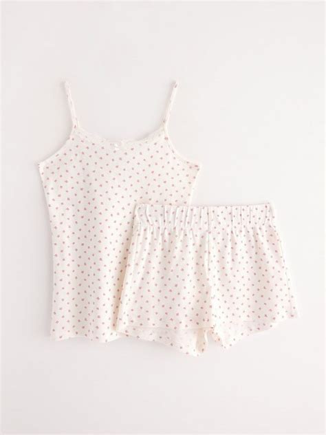 Pyjama set in pointelle | Lindex