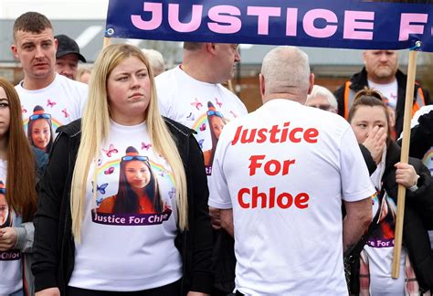 Chloe Mitchell's family and friends call for justice as trial announced ...