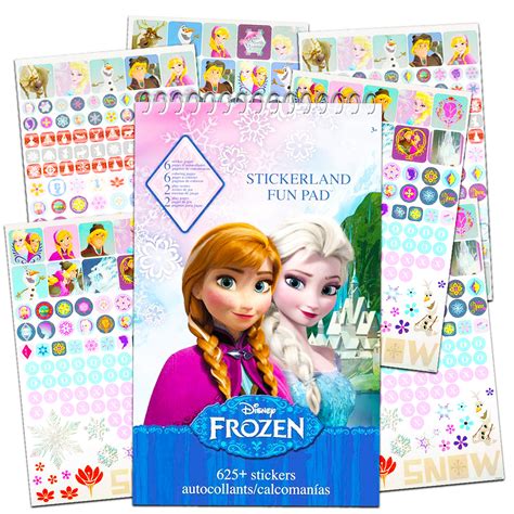 Disney Frozen Party Favor Bundle ~ Over 625 Frozen Stickers and 75 ...