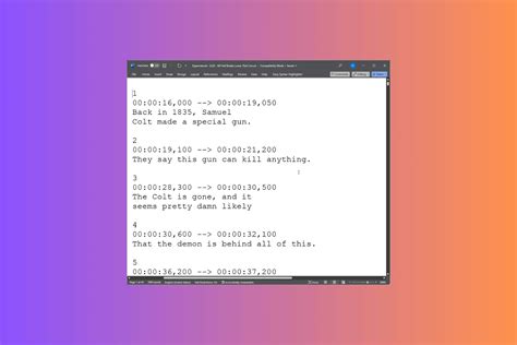 What is an SRT file and How to Open it on Windows?