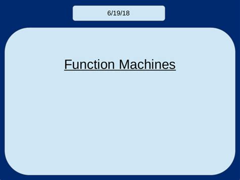 Image result for Function Machine KS3
