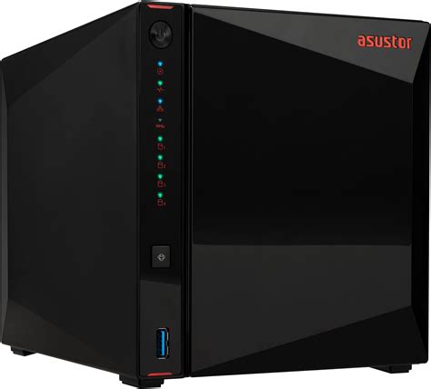 Asustor AS5404T Nimbustor 4 Gen2, 4 Bay NAS Storage, Quad-Core 2.0GHz ...