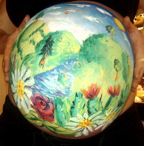 Pregnant Belly Painting