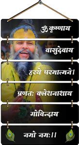 shravan enterprise Premanand Ji Maharaj Wall Hanging for Living Room ...