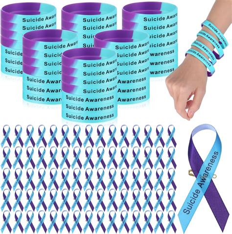 Amazon.com: Crowye 300 Pcs Suicide Awareness Accessories Bulk Suicide ...
