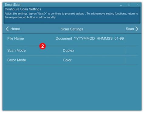 Image result for TOS Scan Settings