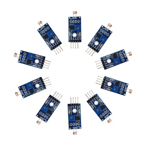 Auslese Robotics™ LDR Light Sensor Module Photosensitive Based on LM393 ...