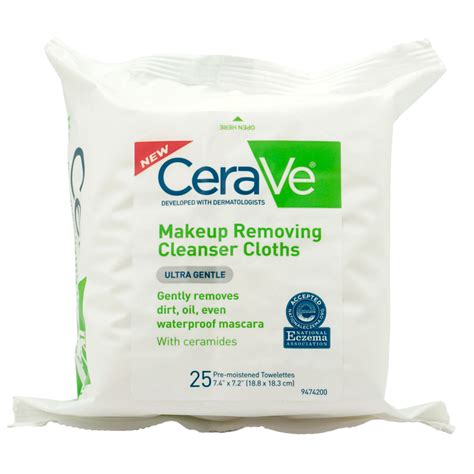 Makeup Remover Cleansing Cloths Cerave Makeup | Wholesale Makeup ...