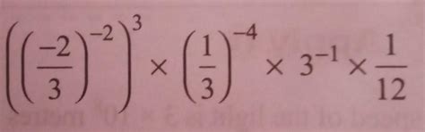 simplify the following and express the result in the form of negative ...