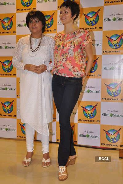 Yana Gupta at the launch of meditation and slimming DVDs at Planet M in ...