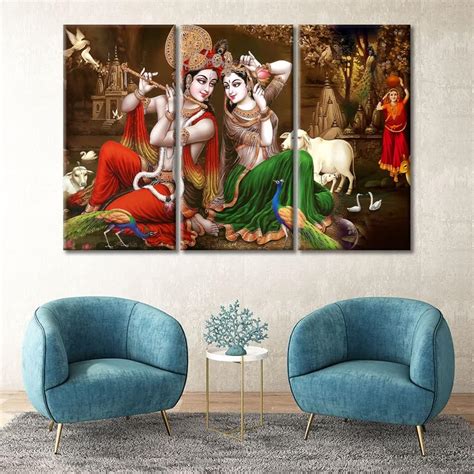 TUMOVO Vintage Lord Krishna Wall Poster for Living Room India | Ubuy