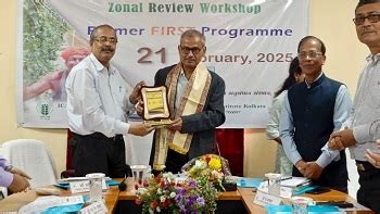 Zonal Workshop of the Farmer FIRST Programme Organised | ICAR