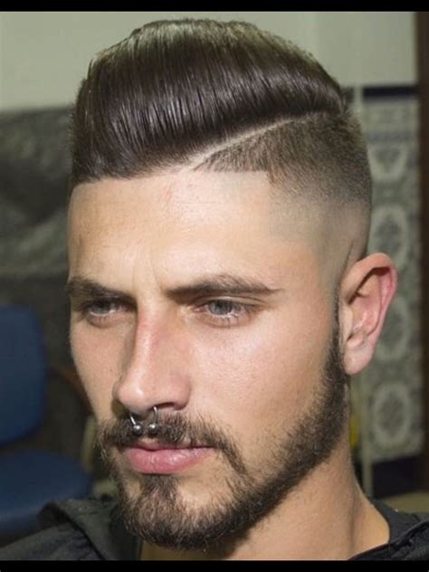 Male Haircuts Shaved Sides