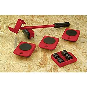 Convenient Furniture Lifter 4 Roller Sliders with 330 lbs Load Capacity ...