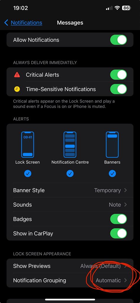Solved. No message notifications on iPhone when Mac is open. Turn OFF ...