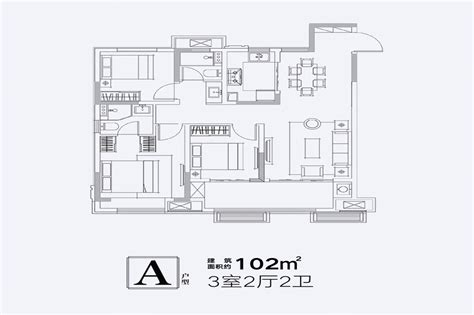7万元三居102平米装修案例_效果图 - 滁州 金域豪庭 - 设计本