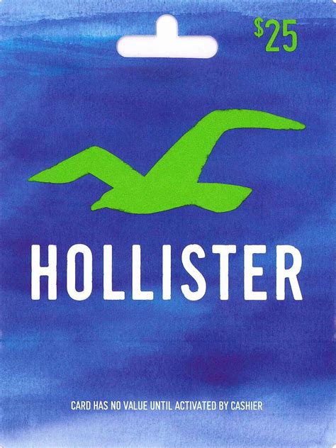 Amazon.com: Hollister Gift Card $25 : Gift Cards