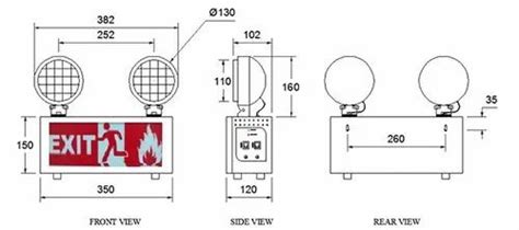 Industrial Emergency Light - X-lite Industrial Emergency Light (Halogen ...