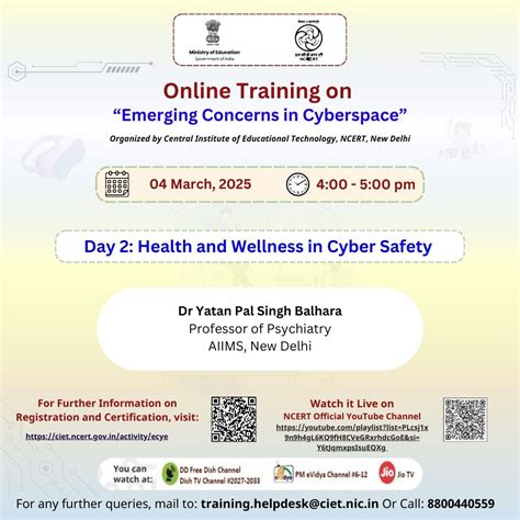 Emerging Concerns in Cyberspace | Central Institute of Educational ...