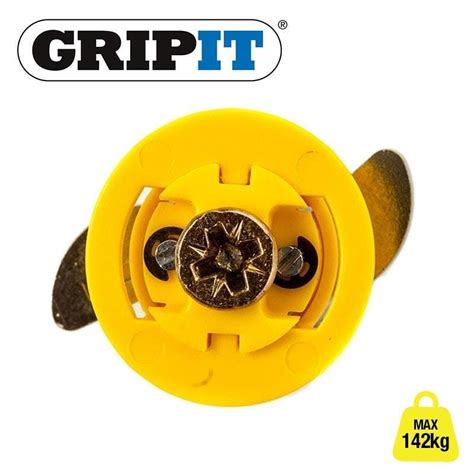 GRIPIT YELLOW 15mm PLASTERBOARD FIXINGS & SCREWS | Ubuy India