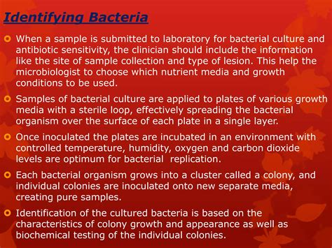 Microbiological culture sensitivity test | PPTX