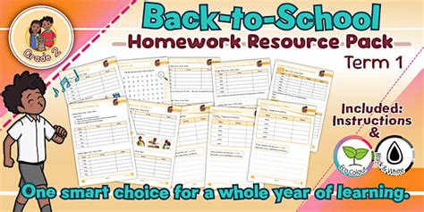 Gr. 2 Phonics - T1 - Homework - Resource Pack (CAPS Aligned)