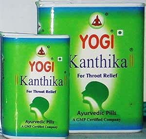 Buy AMIRTHAM Yogi Kanthika Throat Relief Pill, Multicolor, 210 Count ...