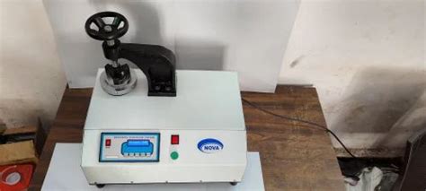 Bursting Strength Tester - Fully Automatic Digital Bursting Strength ...