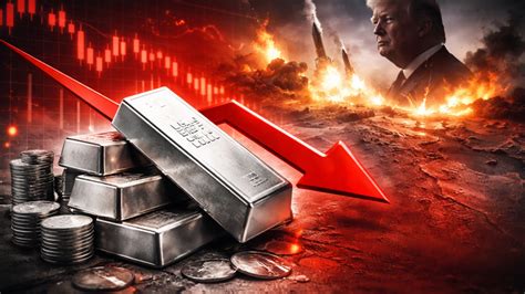 MCX silver price crash: Silver slumps 5.5% after Trump speech on Iran ...