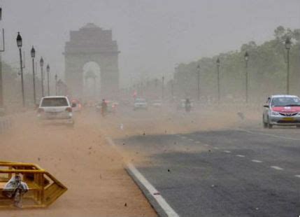 Dust storm, thunderstorm in Delhi to abate heatwave, mercury to dip ...