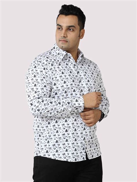 Plus Size Full Sleeves Shirt For Men | Guniaa