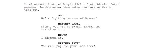 Image result for Dialogue Script Example