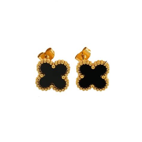 Black Clover Studs – The Haute Bling