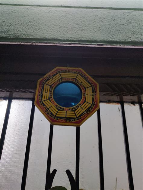 Buy eshoppee Big Size vstu feng Shui pakua pakwa Bagua Mirror 16x16 cm ...