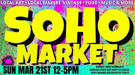 Shop Local Market Event Sign 的图像结果