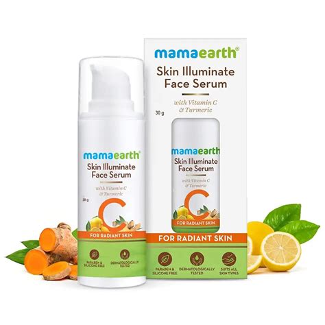 Mamaearth Skin Illuminate Vitamin C Face Serum For Glowing & Radiant ...