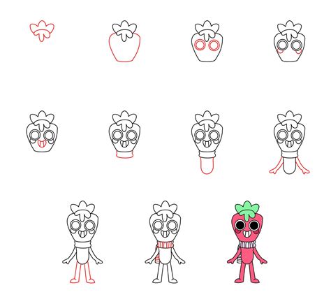 10+ Easy and Cute Dandy's World Drawing Ideas - Drawing Photos