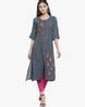 Buy Grey Kurtas for Women by Aujjessa Online | Ajio.com