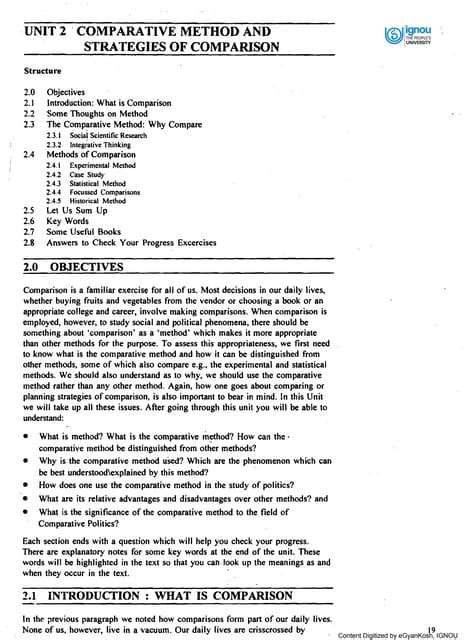 Image result for Comparative Unit Method