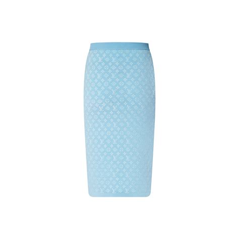 Monogram Jacquard Knit Skirt - Ready-to-Wear | LOUIS VUITTON