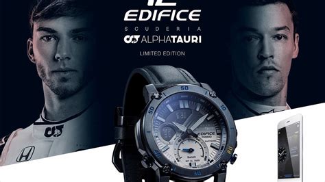 Casio launches the Edifice collaboration model with Scuderia AlphaTauri ...