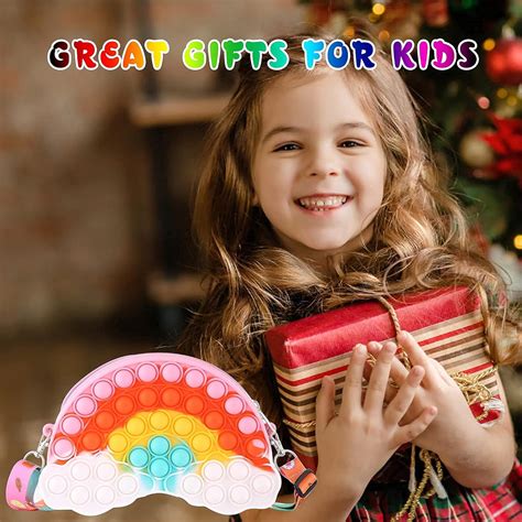 Buy UOYHXQ Girls Toys Gifts Pop Purse, Christmas Birthday Gifts for ...