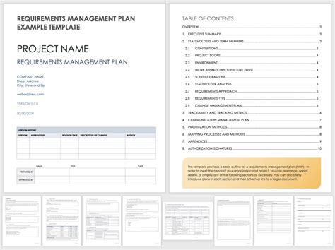 Image result for Requirements Management Example