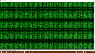 Matrix Code in Cmd 的图像结果
