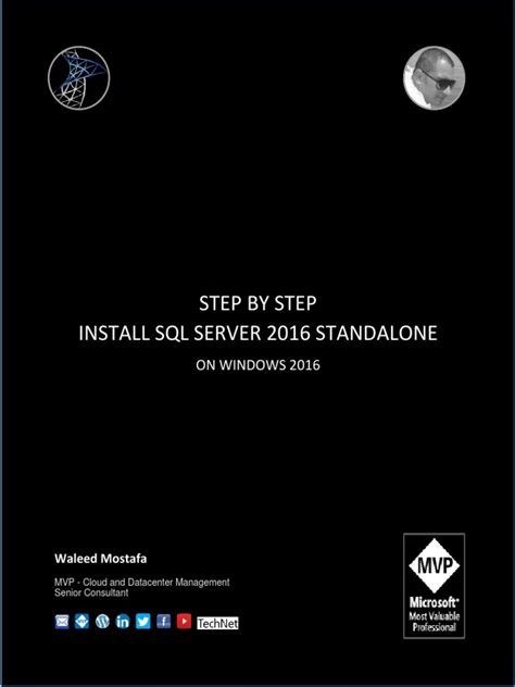 Image result for SQL 2016 Installation Tutorial Diagram