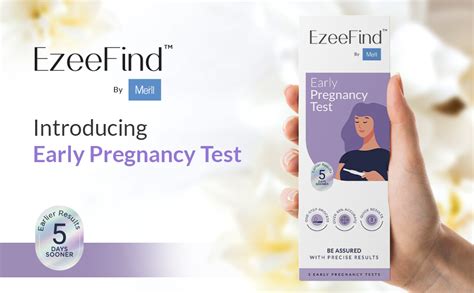 Ezeefind Early Pregnancy Test Kit | Midstream Technology for Women ...