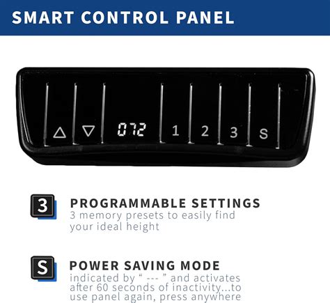 Buy VIVO Electric Height Adjustable 60 x 24 inch Stand Up Desk, Light ...