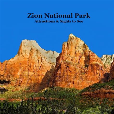 Buy Zion National Park Attractions Sights to See Kids Book: Great Way ...